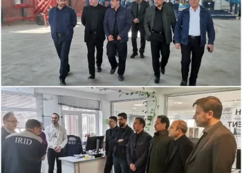 معاون فنی و مدیران ارشد راه‌ آهن از شرکت دانش‌بنیان ایرید بازدید کردند