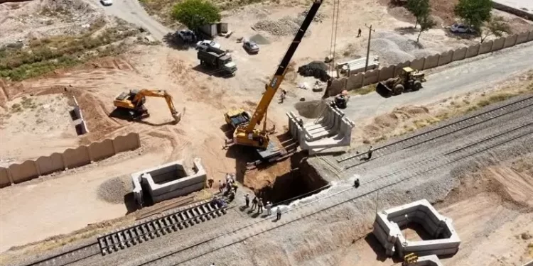 بزرگترین زیرگذر ریلی شمال کشور به زودی افتتاح می شود